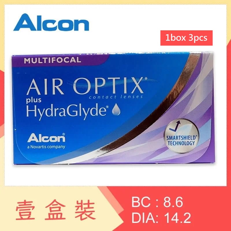 Air Optix Plus HydraGlyde Multifocal 3 Pack