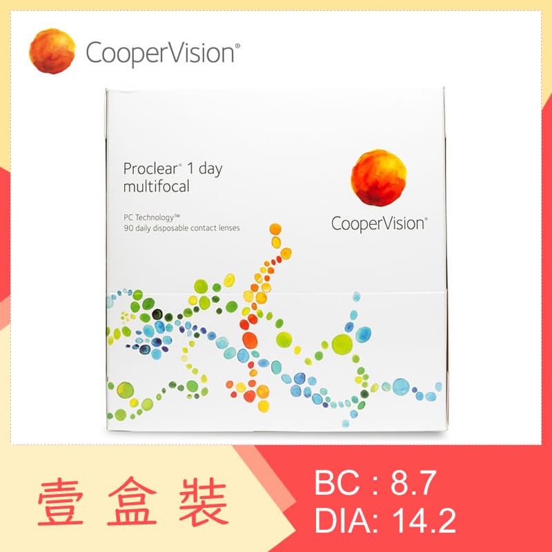 Proclear 1 day multifocal 90 Pack